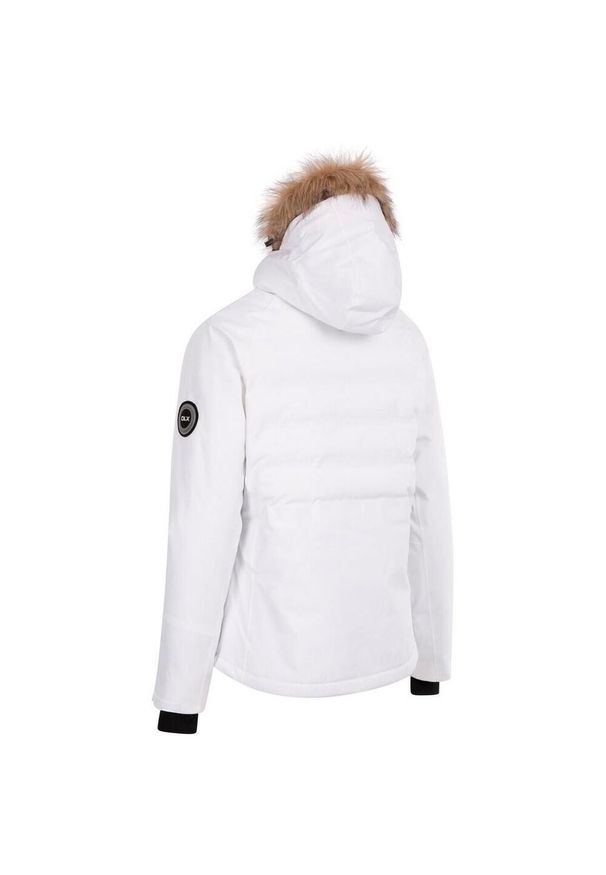 TRESPASS - Damska Kurtka Narciarska Gaynor DLX. Kolor: biały. Sezon: zima. Sport: narciarstwo