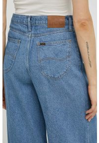 Lee jeansy Drew damskie high waist. Stan: podwyższony. Kolor: niebieski #2