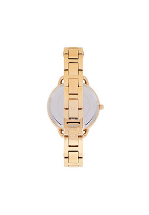 Guess Zegarek Tri Bellini GW0914L2 Złoty. Kolor: złoty
