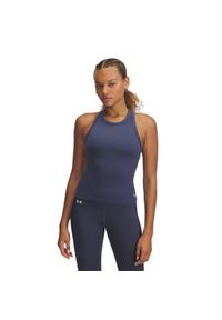 Top treningowy damski Under Armour Motion High Neck Tank. Kolor: szary