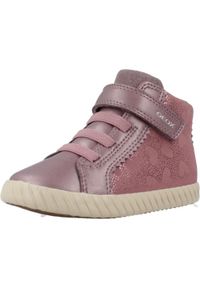 Geox - Buty GEOX B MIRROLESS Rose. Kolor: różowy. Materiał: syntetyk, tkanina. Sport: turystyka piesza