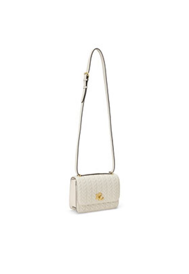 Lauren Ralph Lauren - LAUREN RALPH LAUREN Torebka Sophee 431966768001 Écru. Materiał: skórzane