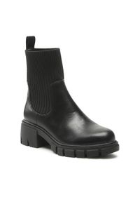 DeeZee Botki WS5575-05 Czarny. Kolor: czarny. Materiał: skóra #1