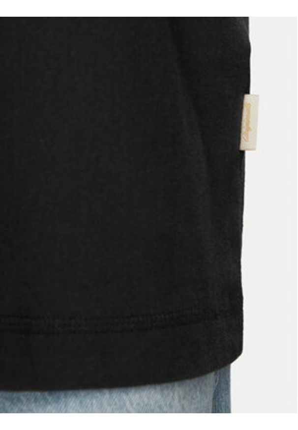 Jack & Jones T-Shirt Norrebro Photo 12291022 Czarny Regular Fit. Kolor: czarny. Materiał: bawełna