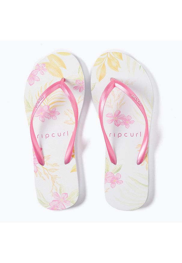 Japonki plażowe damskie Rip Curl Sun Dance 1000. Okazja: na plażę. Kolor: biały. Styl: sportowy