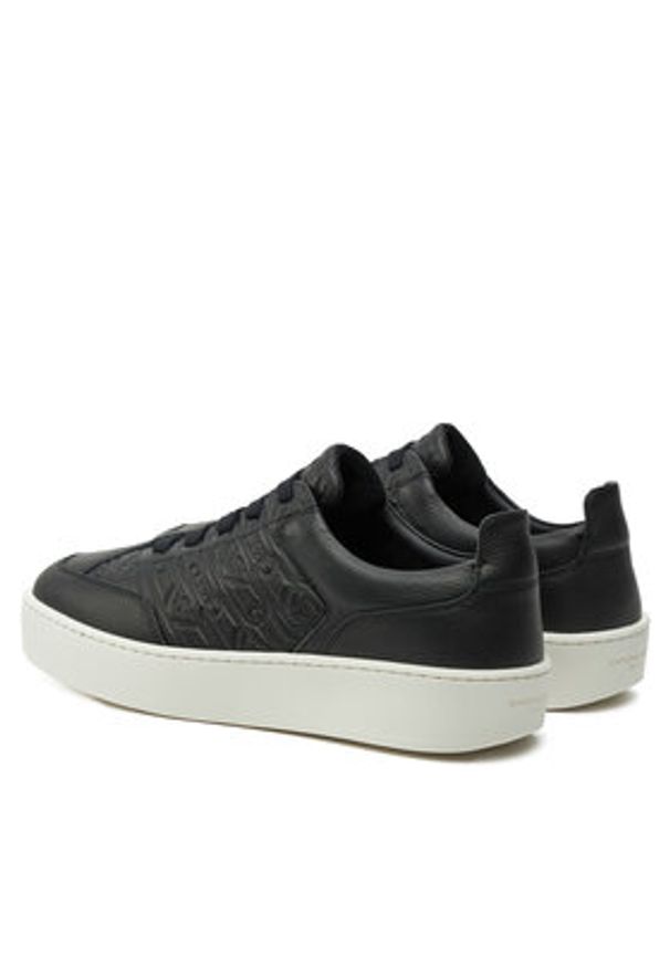 Emporio Armani Sneakersy X3X207 XR234 00002 Czarny. Kolor: czarny. Materiał: skóra