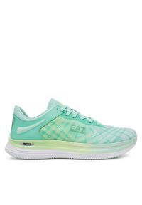 EA7 Emporio Armani Sneakersy X8X243 XK440 R984 Zielony. Kolor: zielony. Materiał: materiał #1