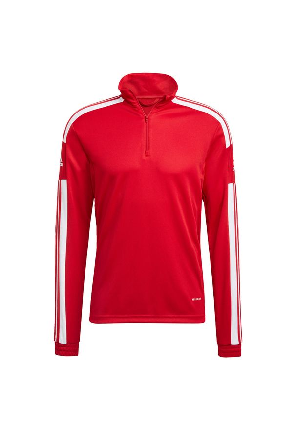 Adidas - Kurtka dresowa adidas Squadra 21. Kolor: różowy, biały, wielokolorowy. Materiał: dresówka. Sport: piłka nożna