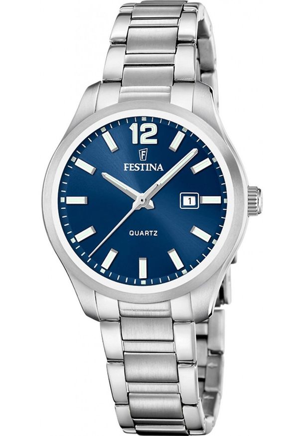 Zegarek damski Festina F20737-4 srebrny. Kolor: srebrny