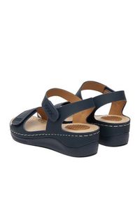 Go Soft Sandały CEO-W23206 Granatowy. Kolor: niebieski. Materiał: skóra #3