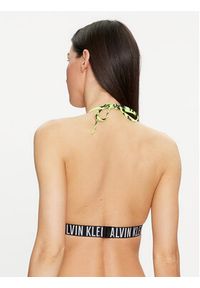 Calvin Klein Swimwear Góra od bikini KW0KW02331 Zielony. Kolor: zielony. Materiał: syntetyk