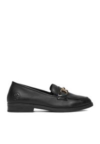 Loafersy Rieker. Kolor: czarny