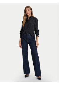 Guess Koszula W5BH80 W2982 Czarny Regular Fit. Kolor: czarny. Materiał: syntetyk #3