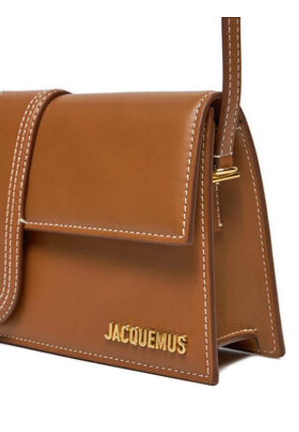 JACQUEMUS Torebka Le Bambino Long 221BA013-3072 Brązowy. Kolor: brązowy. Materiał: skórzane