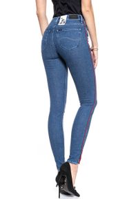 Lee - SPODNIE DAMSKIE LEE SCARLETT PIPING RED STOWE L31VROOR 112107312 #6