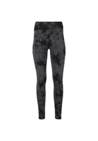 Damskie legginsy bezszwowe Athlecia Theresa Tie Dye. Kolor: szary #1