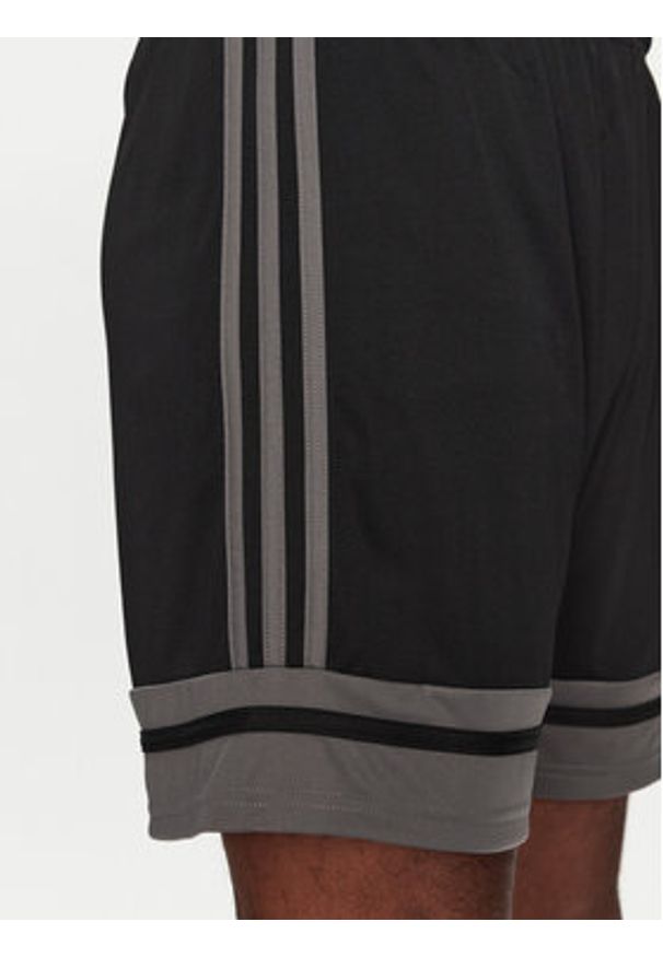 Adidas - adidas Szorty sportowe Squadra 25 JN4447 Czarny Regular Fit. Kolor: czarny. Materiał: syntetyk