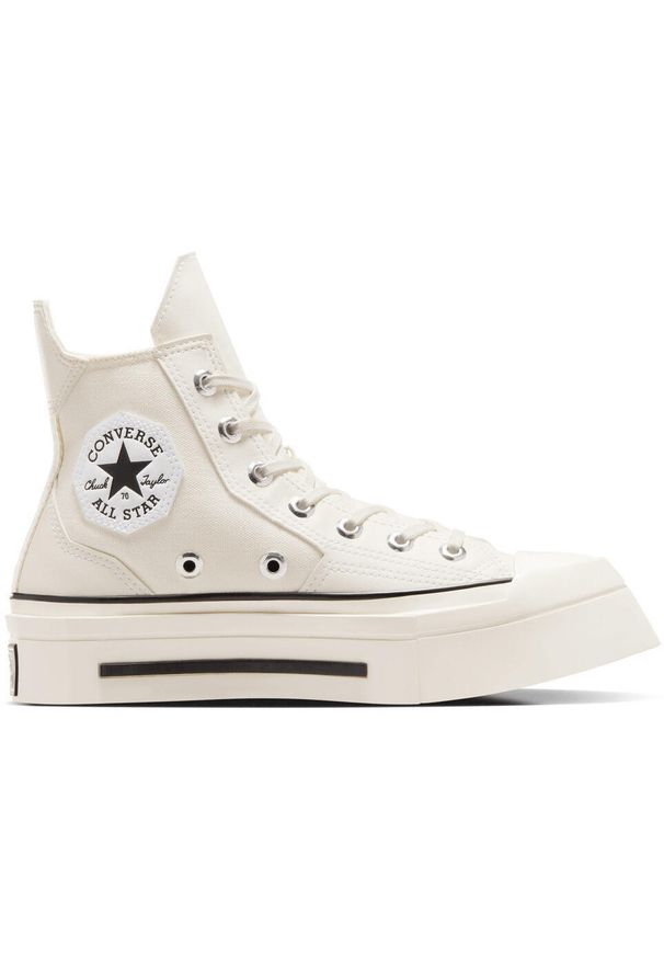 Buty sportowe Converse Chuck 70 De Luxe Squared. Kolor: beżowy. Materiał: materiał
