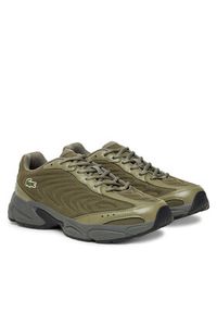 Lacoste Sneakersy 7-50SMA0176 Khaki. Kolor: brązowy. Materiał: materiał #6