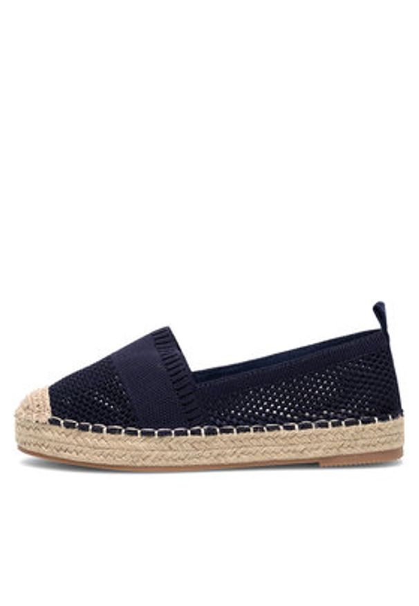 Jenny Fairy Espadryle WSS990-217 Granatowy. Kolor: niebieski. Materiał: materiał