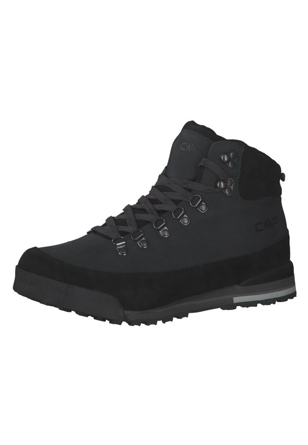 Buty miejskie męskie wysokie CMP HEKA ze skóry naturalnej. Kolor: szary. Materiał: skóra