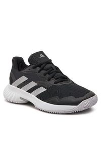 Adidas - adidas Buty do tenisa CourtJam Control ID1545 Czarny. Kolor: czarny. Materiał: materiał. Sport: tenis