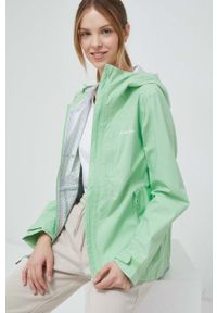 columbia - Columbia kurtka outdoorowa Omni-Tech Ampli-Dry kolor zielony przejściowa. Kolor: zielony. Materiał: materiał. Długość: długie #1