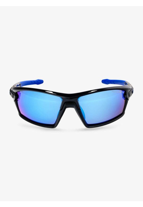 Okulary polaryzacyjne GOG Glaze - black/poly.blue. Kolor: czarny