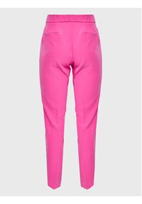 Kontatto Spodnie materiałowe CO9000 Różowy Slim Fit. Kolor: różowy. Materiał: materiał, syntetyk #6