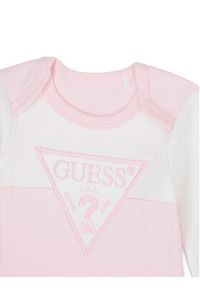 Guess Komplet body i spodnie H6YG04 4K4125 Różowy jasny. Kolor: różowy. Materiał: bawełna #4