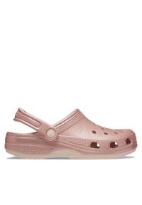 Crocs Klapki Classic Glitter Clog Quartz 205942 Różowy. Kolor: różowy #1