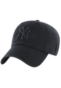47 Brand - Czapka z daszkiem męska New York Yankees MLB Clean Up Cap. Kolor: czarny. Materiał: bawełna
