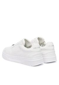 Karl Lagerfeld - KARL LAGERFELD Sneakersy KL53019 Biały. Kolor: biały. Materiał: skóra #5