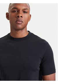 Karl Lagerfeld - KARL LAGERFELD T-Shirt 755030 564235 Granatowy Regular Fit. Typ kołnierza: dekolt w karo. Kolor: niebieski. Materiał: bawełna #2