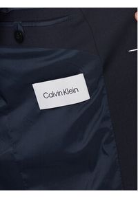 Calvin Klein Marynarka K10K112935 Granatowy Regular Fit. Kolor: niebieski. Materiał: syntetyk #4