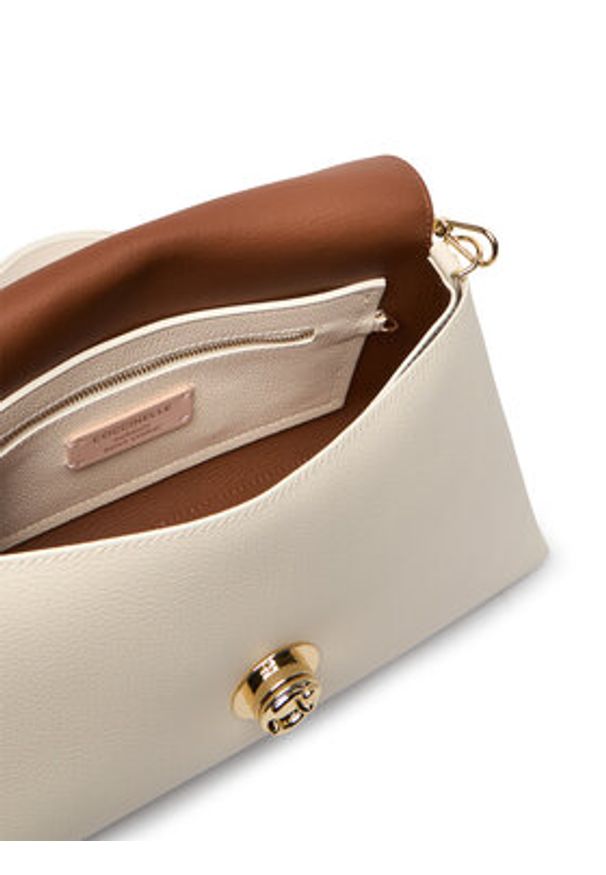 Coccinelle Torebka TOA Coccinellenikla E1 TOA 12 01 01 Écru. Materiał: skórzane