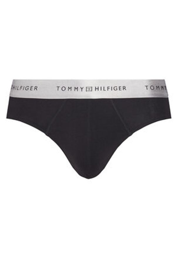 TOMMY HILFIGER - Tommy Hilfiger Komplet slipów UM0UM03703 Czarny. Kolor: czarny. Materiał: bawełna