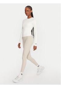 Reebok Koszulka techniczna Reebok X Ewa Chodakowska RK25316CCW Écru Slim Fit. Materiał: syntetyk #4