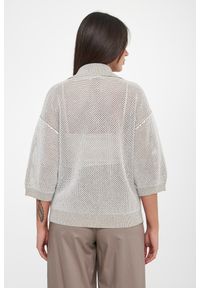 Sweter damski z kołnierzem polo PESERICO. Typ kołnierza: polo #4