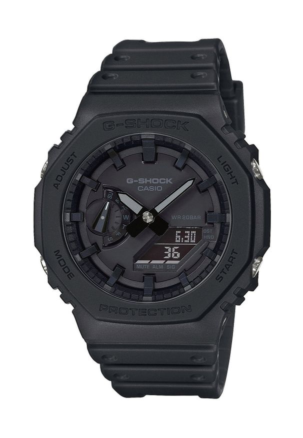 G-Shock - Zegarek G-SHOCK Carbon Core Guard ORIGINAL GA-2100-1A1ER. Rodzaj zegarka: analogowe