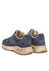 Enterprise Japan Sneakersy BB5017 PX079 Granatowy. Kolor: niebieski. Materiał: zamsz, skóra #4