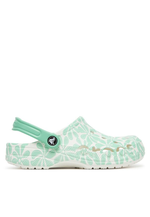 Crocs Klapki BAYA GRAPHIC CLOG 206230-3U3 Biały. Kolor: biały