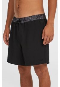 Szorty plażowe męskie O'Neill Pocket Print 16". Kolor: czarny. Wzór: nadruk #2