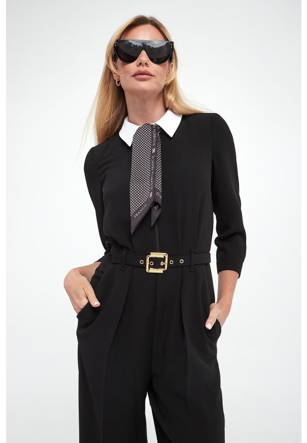 Elisabetta Franchi - Kombinezon z krepy ELISABETTA FRANCHI