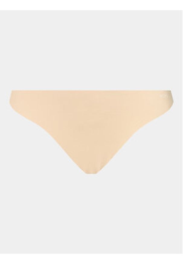 Hugo - HUGO Komplet stringów 50492489 Beżowy. Kolor: beżowy. Materiał: syntetyk