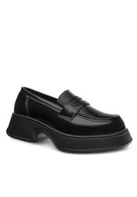 Jenny - JENNY Loafersy PIA CM22813-J20 Czarny. Kolor: czarny. Materiał: syntetyk #7