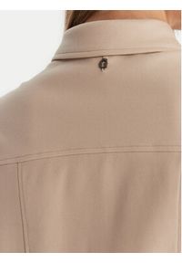 Guess Koszula W6RH83 KCMU2 Beżowy Regular Fit. Kolor: beżowy. Materiał: syntetyk #5