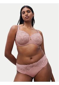 Chantelle Biustonosz z fiszbiną Sublime C19WMU Beżowy. Kolor: beżowy. Materiał: syntetyk