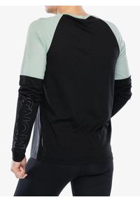 MONS ROYALE - Bluza rowerowa męska Mons Royale Tarn Merino Shift Wind Jersey. Kolor: czarny. Materiał: jersey