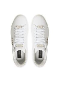 Philipp Plein - PHILIPP PLEIN Sneakersy Leather Lo-Top Sneaker FABS USC0379 PLE075N Biały. Kolor: biały. Materiał: skóra
